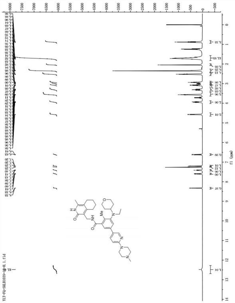 SKLB1039 compound, and preparation method and application thereof