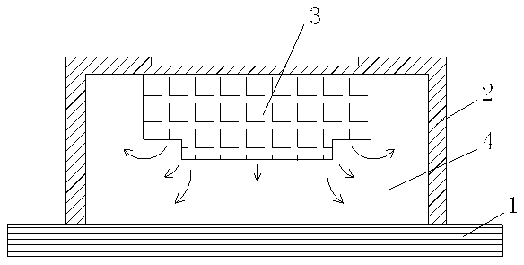 Loudspeaker sound chamber space expanding method and audio output device