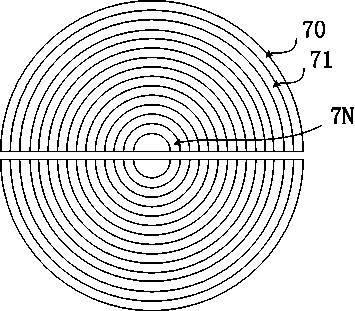 An electromagnetic ultrasonic probe