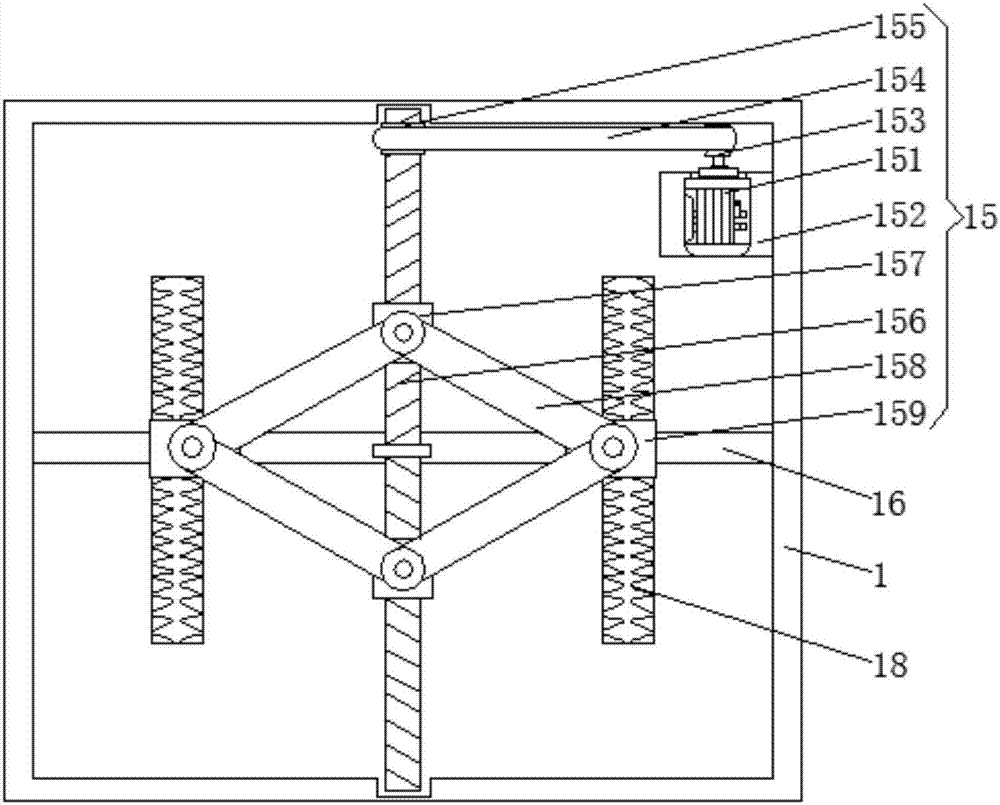 High-temperature carbonization treatment device for bamboo toys