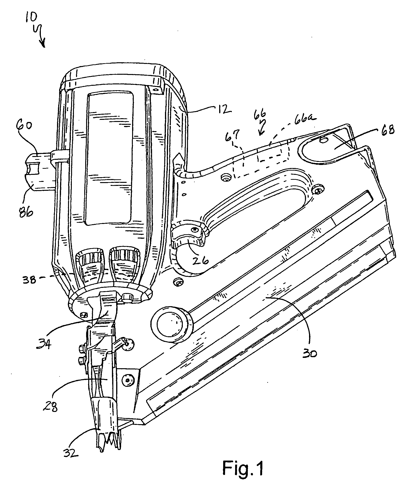 Combustion chamber distance control for combustion-powered fastener-driving tool