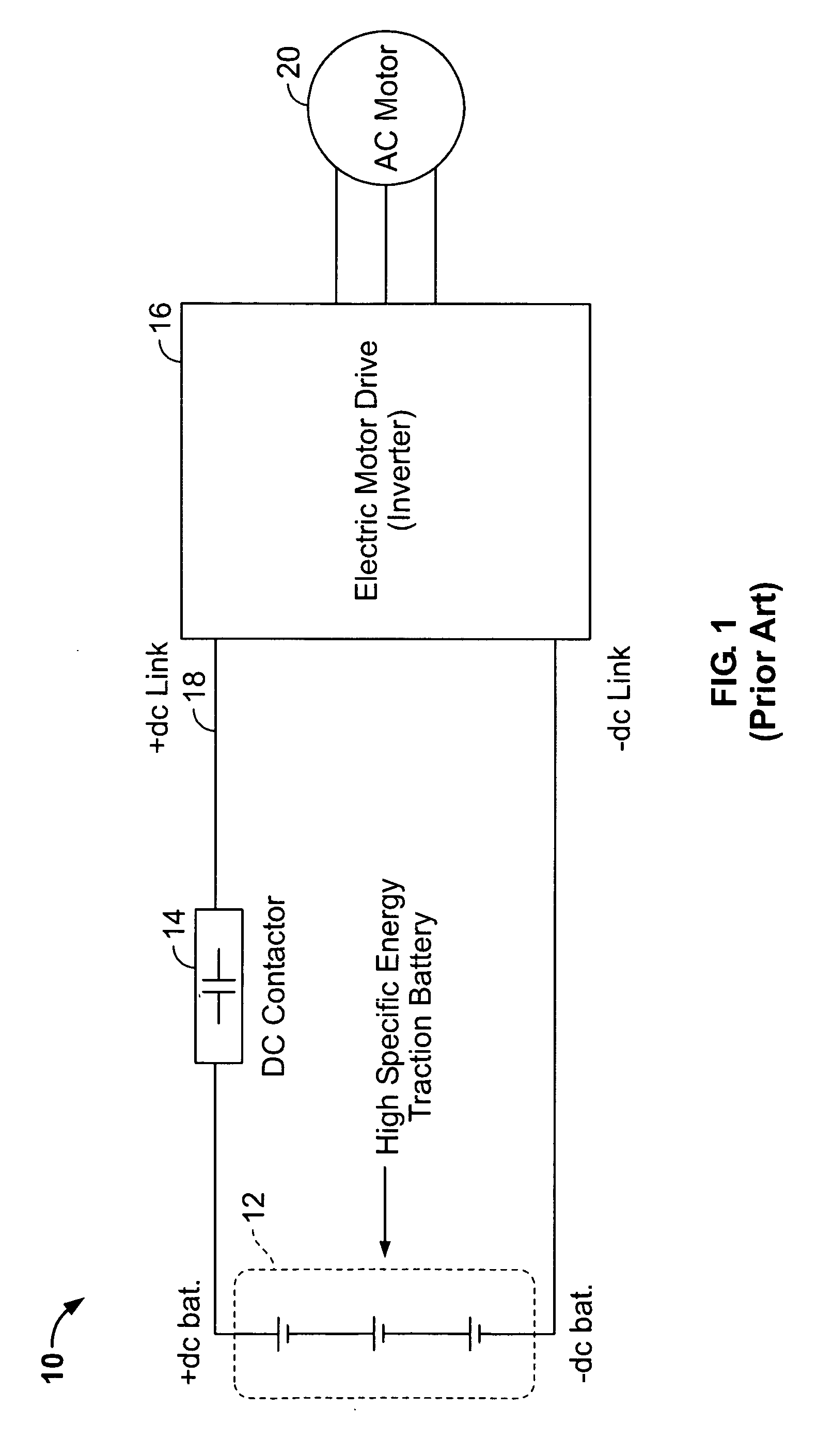 Energy storage system for electric or hybrid vehicle