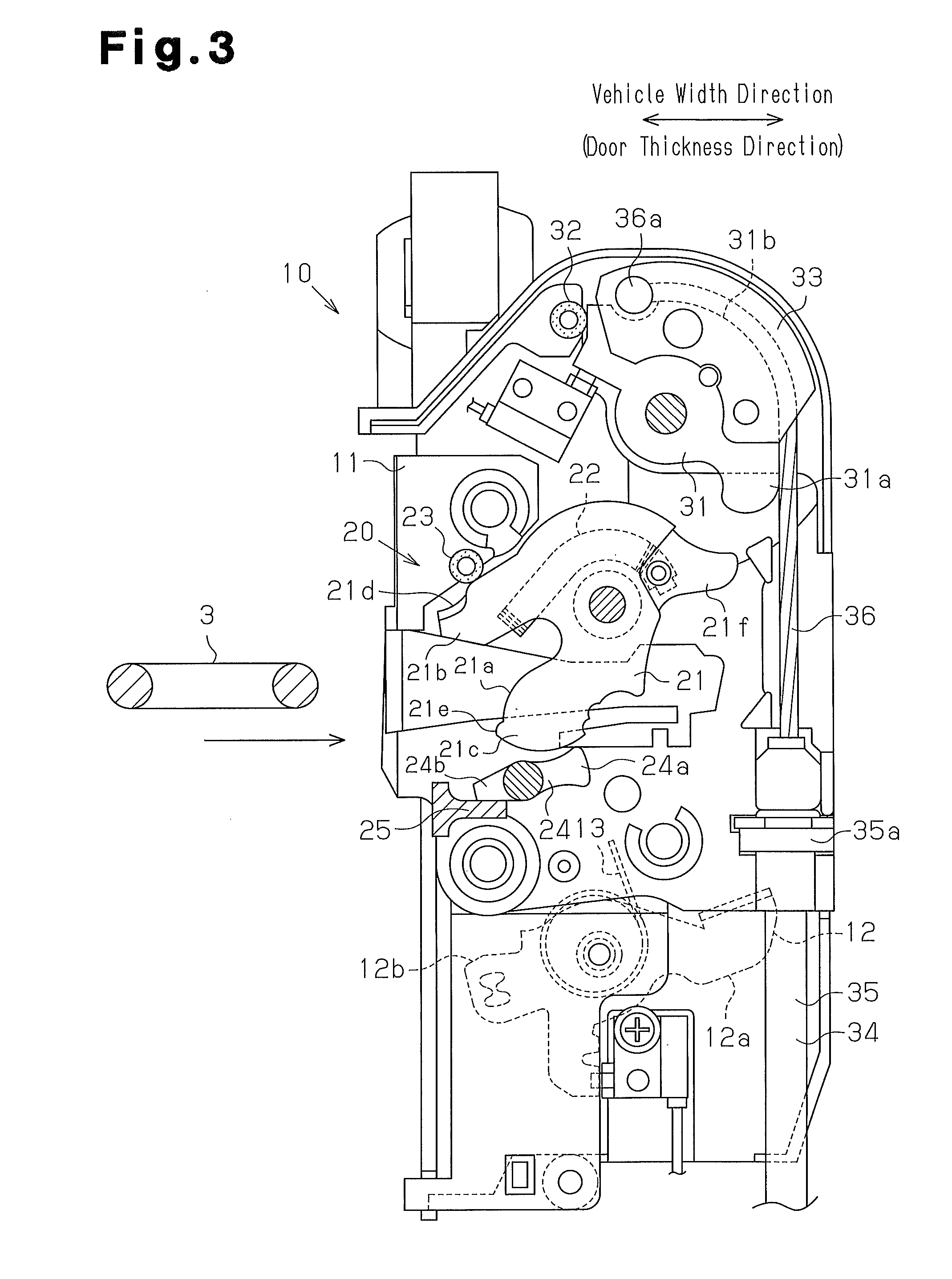 Opening/closing device for vehicle door