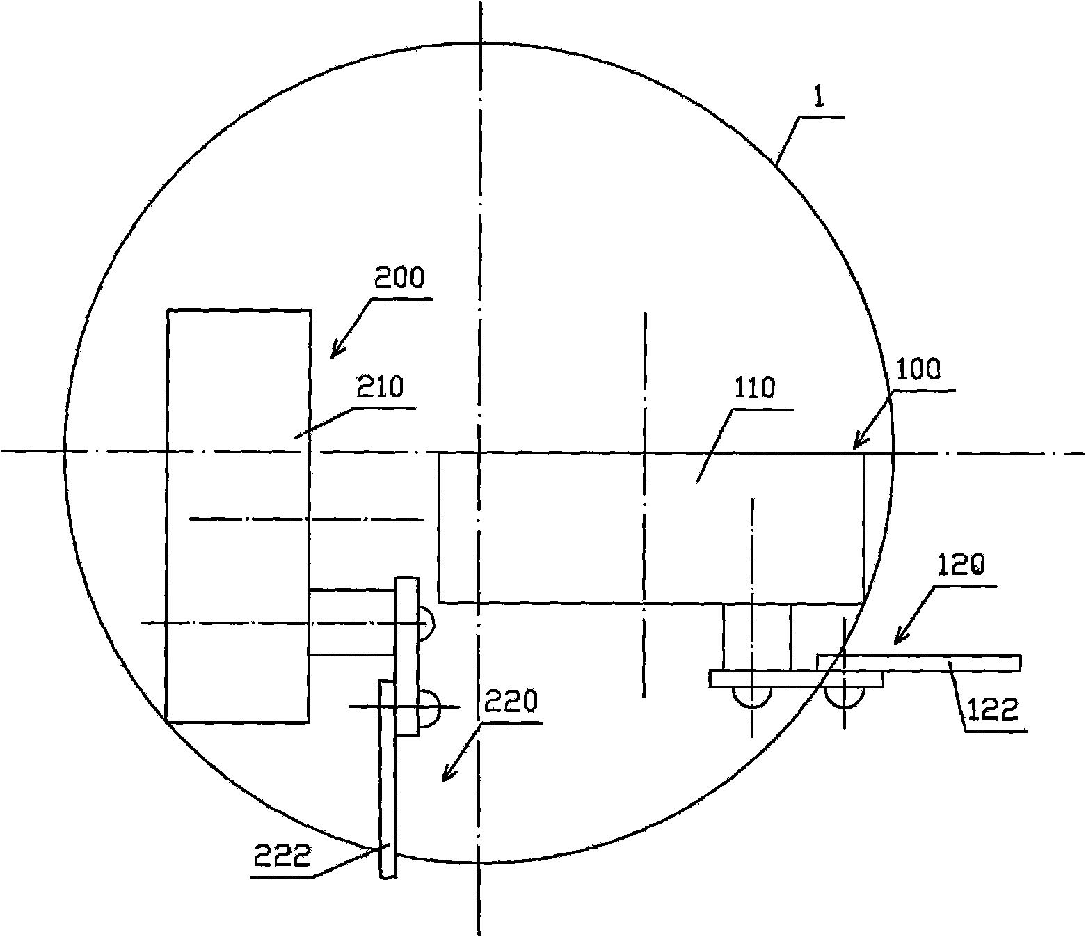 Wave type headshaking mechanism as well as electric fan and heater using same