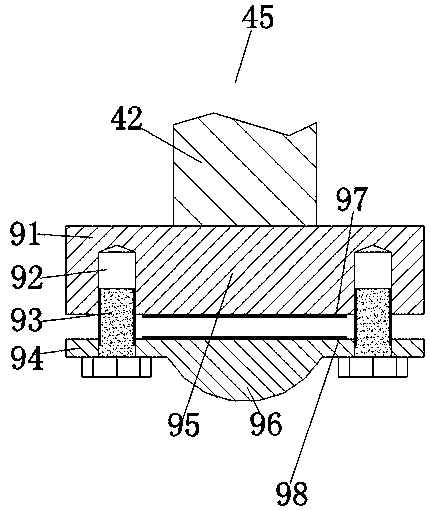 Mineral wool pulling force detection apparatus
