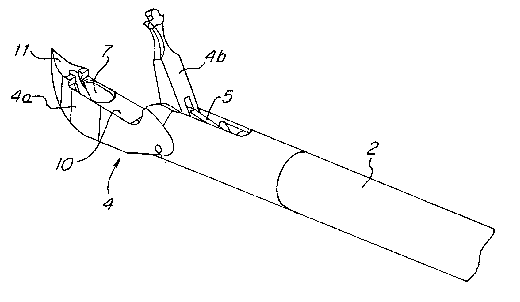 Medical instrument for grasping surgical suture material