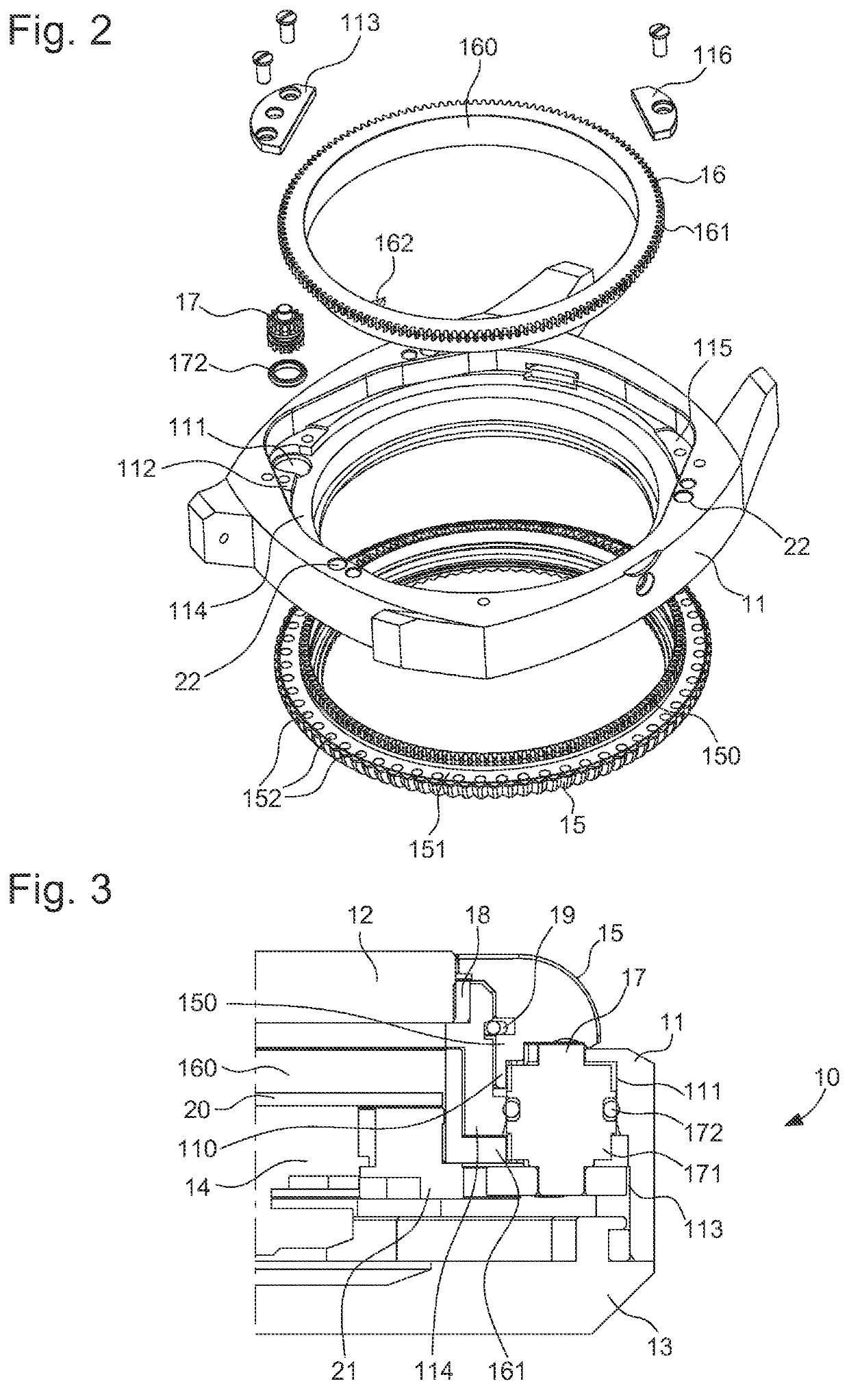 Watch case comprising a mechanism for actuating a moving indicator