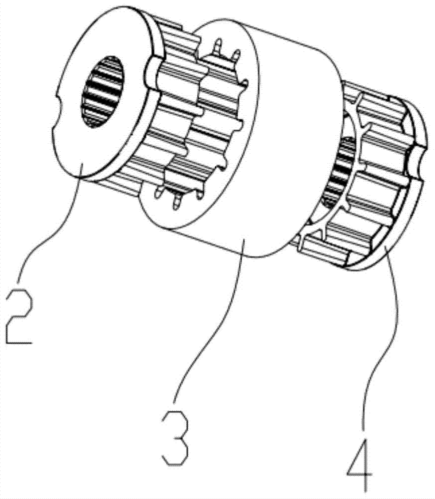 An electric power steering anti-seizure worm device