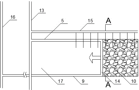 Three-dimensional source separated pressure-releasing gas treatment method