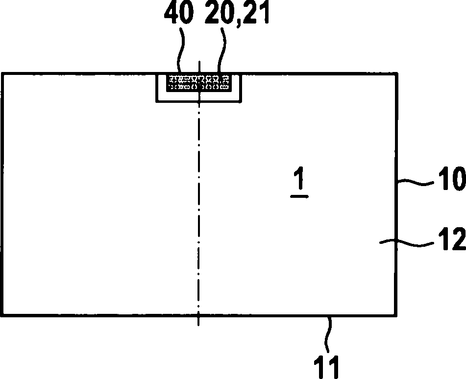 Battery cell, battery cell module, method for producing a battery cell module and motor vehicle