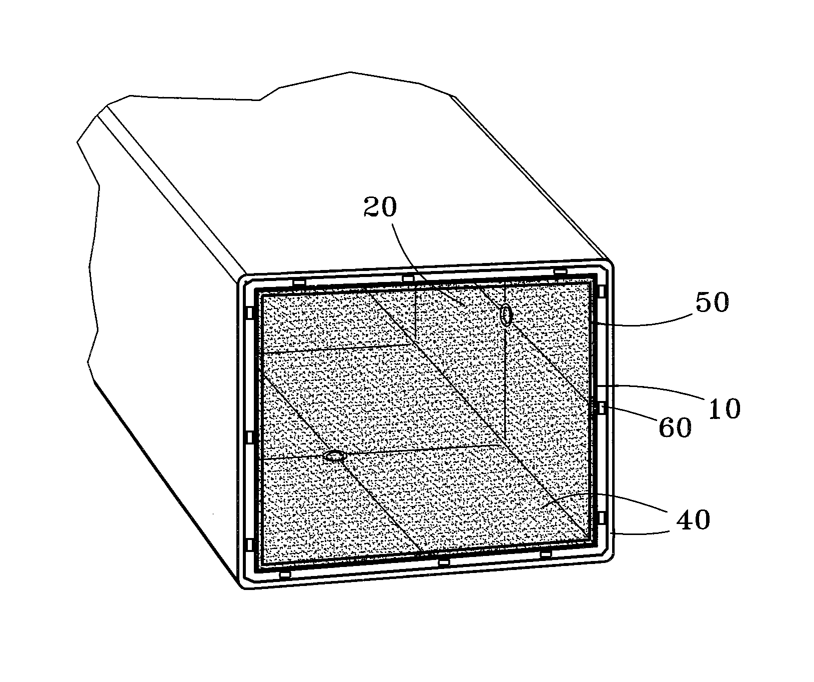 Duct insulation material and method of using