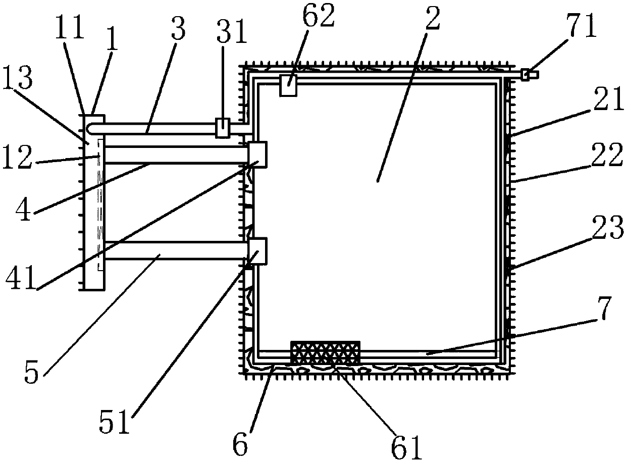 Sound insulation and heat dissipation device for automobile engine