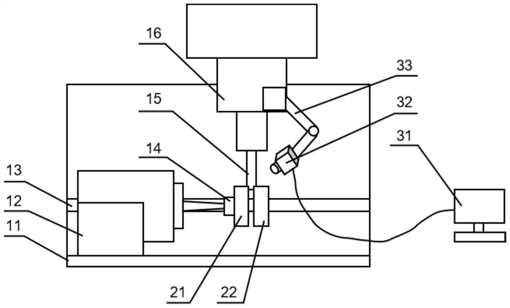 A tool deformation energy measuring device