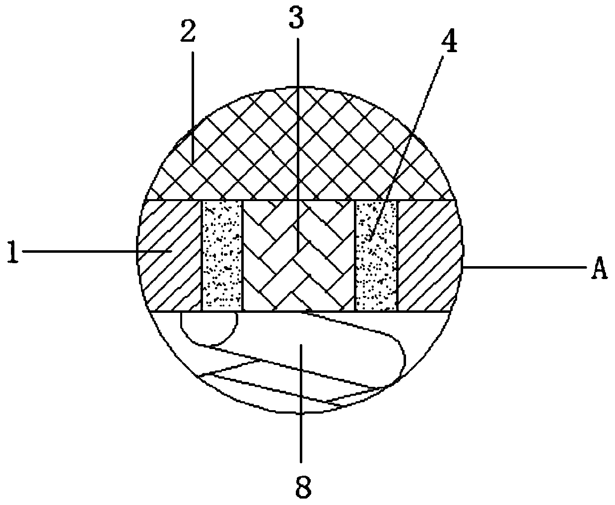 A spring support hanger