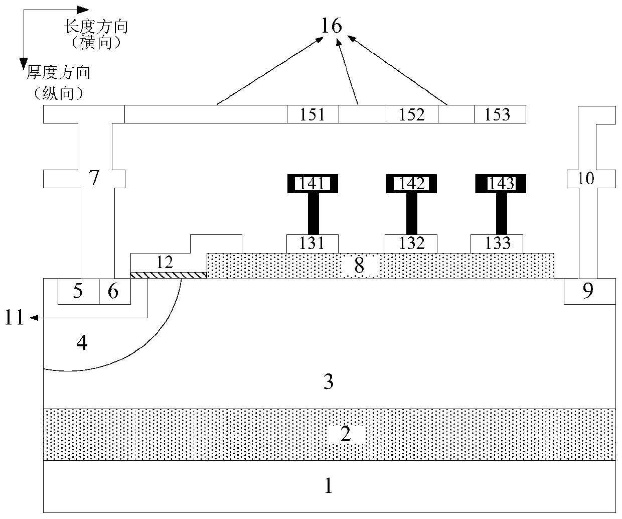 Lateral double-diffused metal oxide semiconductor field effect transistor with adjustable field plate