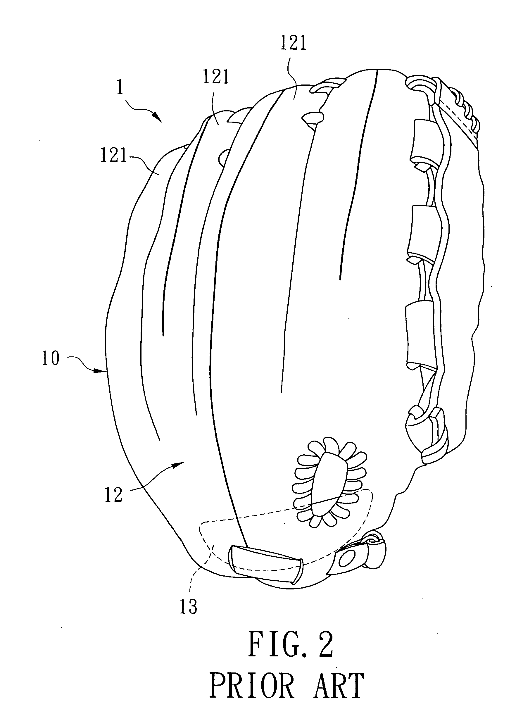 Baseball glove having a palm section provided with a cushion sheet