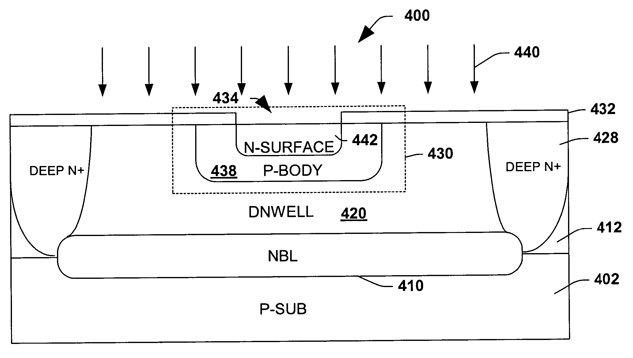 Single poly-emitter PNP using DWELL diffusion in a BiCMOS technology