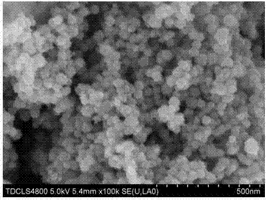 Hydrothermal preparation method for carbon cladded nanometer ferriferrous oxide particles