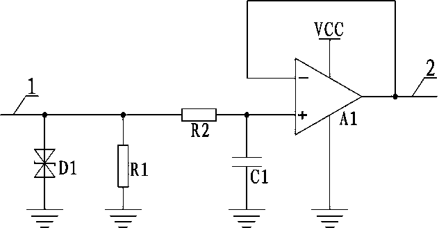 Signal conditioning circuit for remote monitoring system of distribution transformer