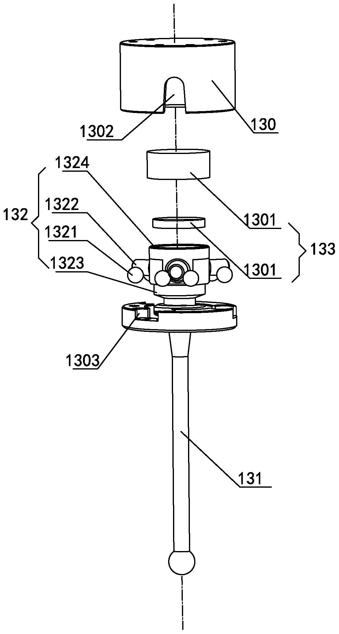 Precision detection device, tool accessory and manufacturing method thereof