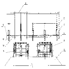 Lower opening type coke discharging ducting device