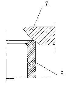 Lower opening type coke discharging ducting device