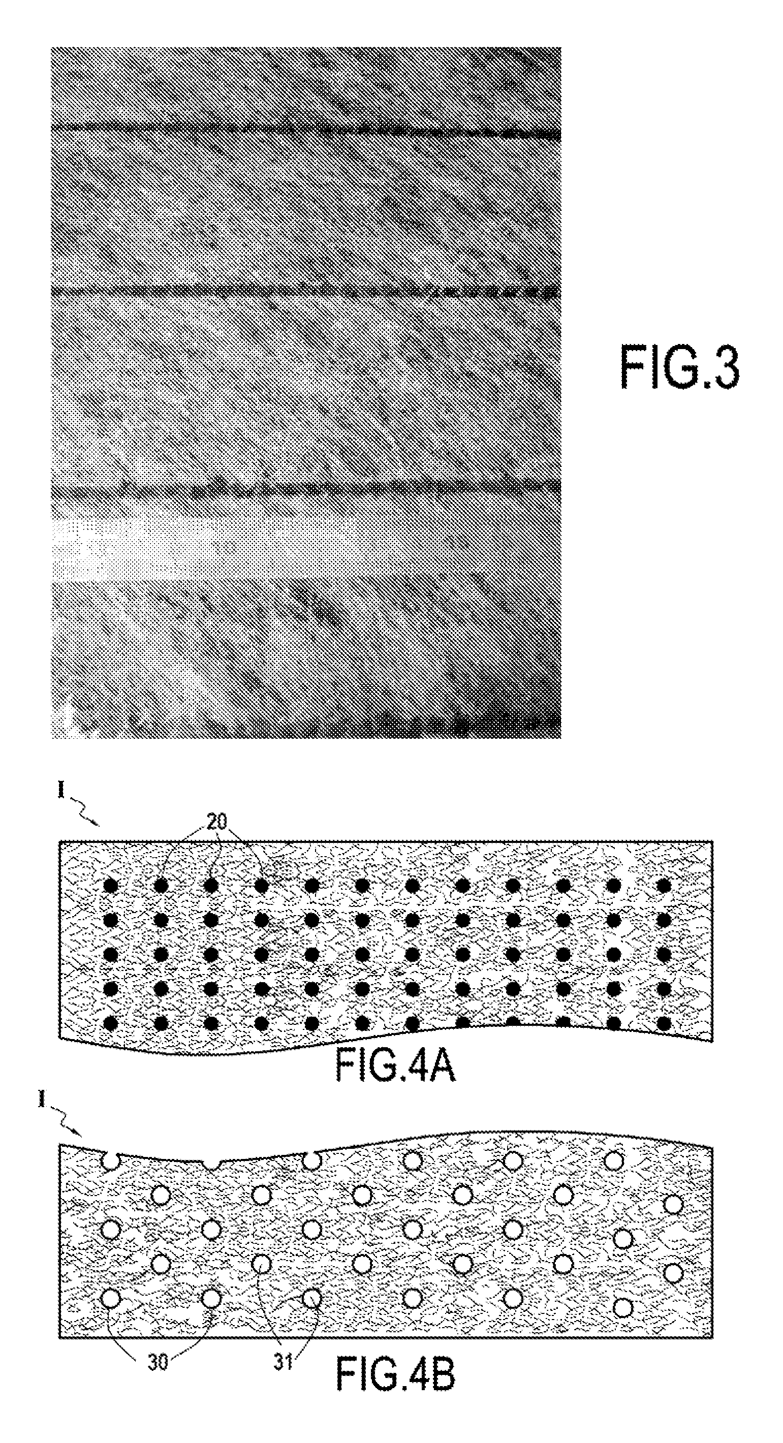 Multiaxial stack rigidly connected by means of weld points applied by means of inserted thermoplastic webs