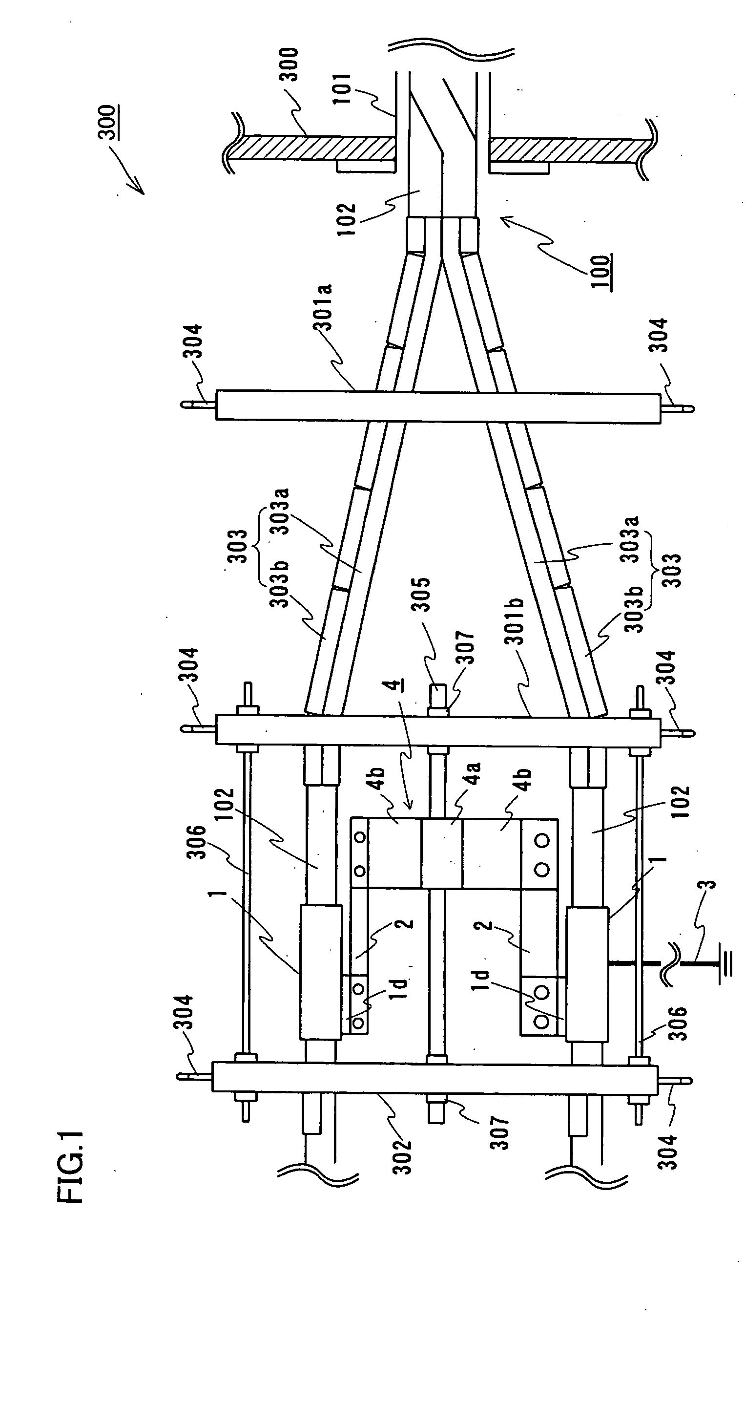 Terminal structure of superconducting cable and superconducting cable line therewith