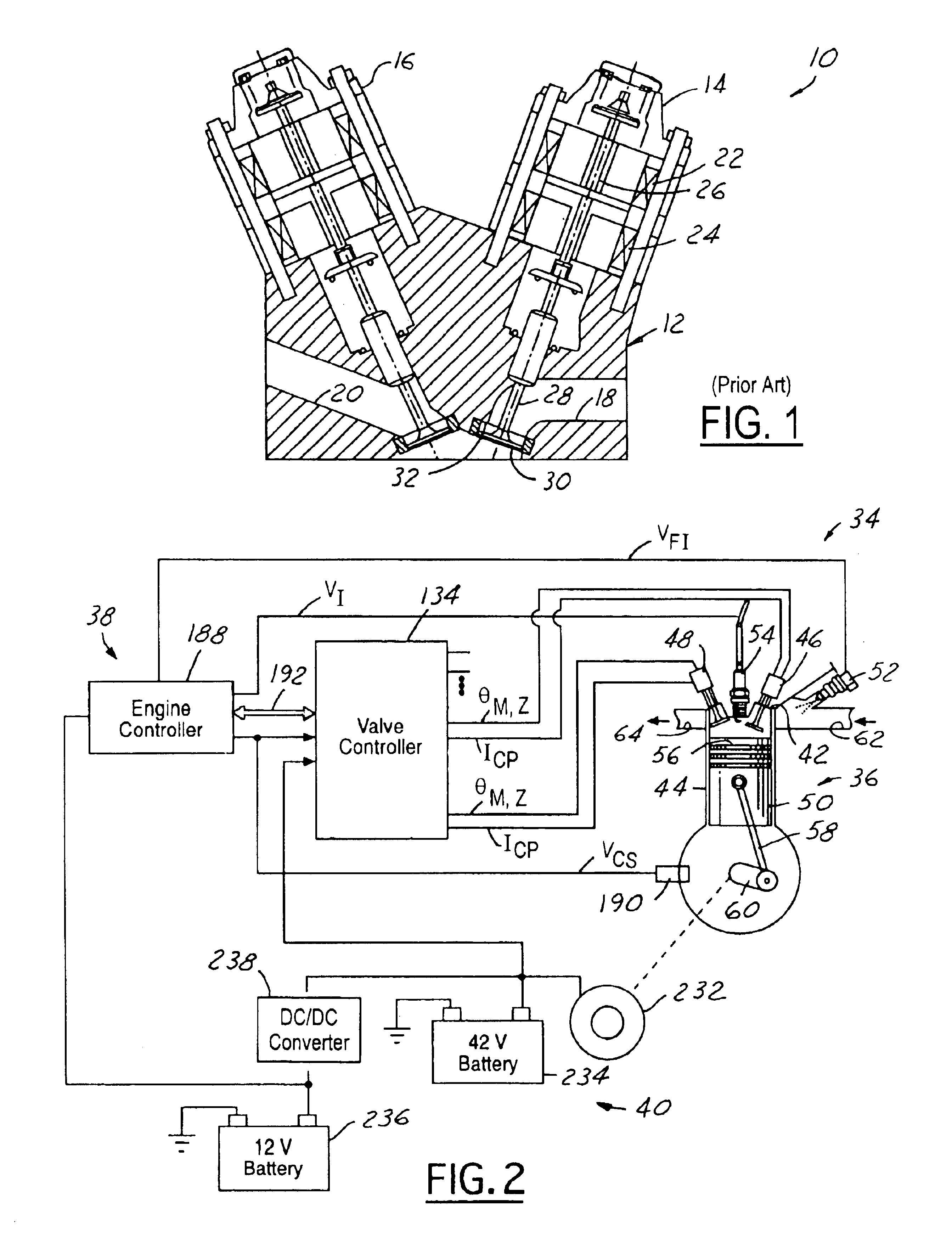 Electromechanical valve assembly for an internal combustion engine