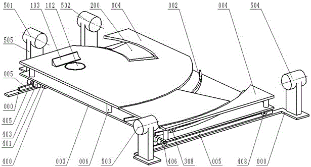 A platform for automatic adjustment of vehicle parking posture