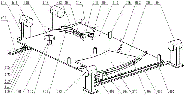 A platform for automatic adjustment of vehicle parking posture