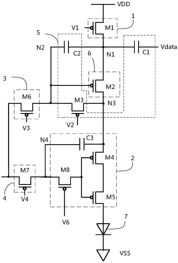 Pixel driving circuit, display device and pixel driving method