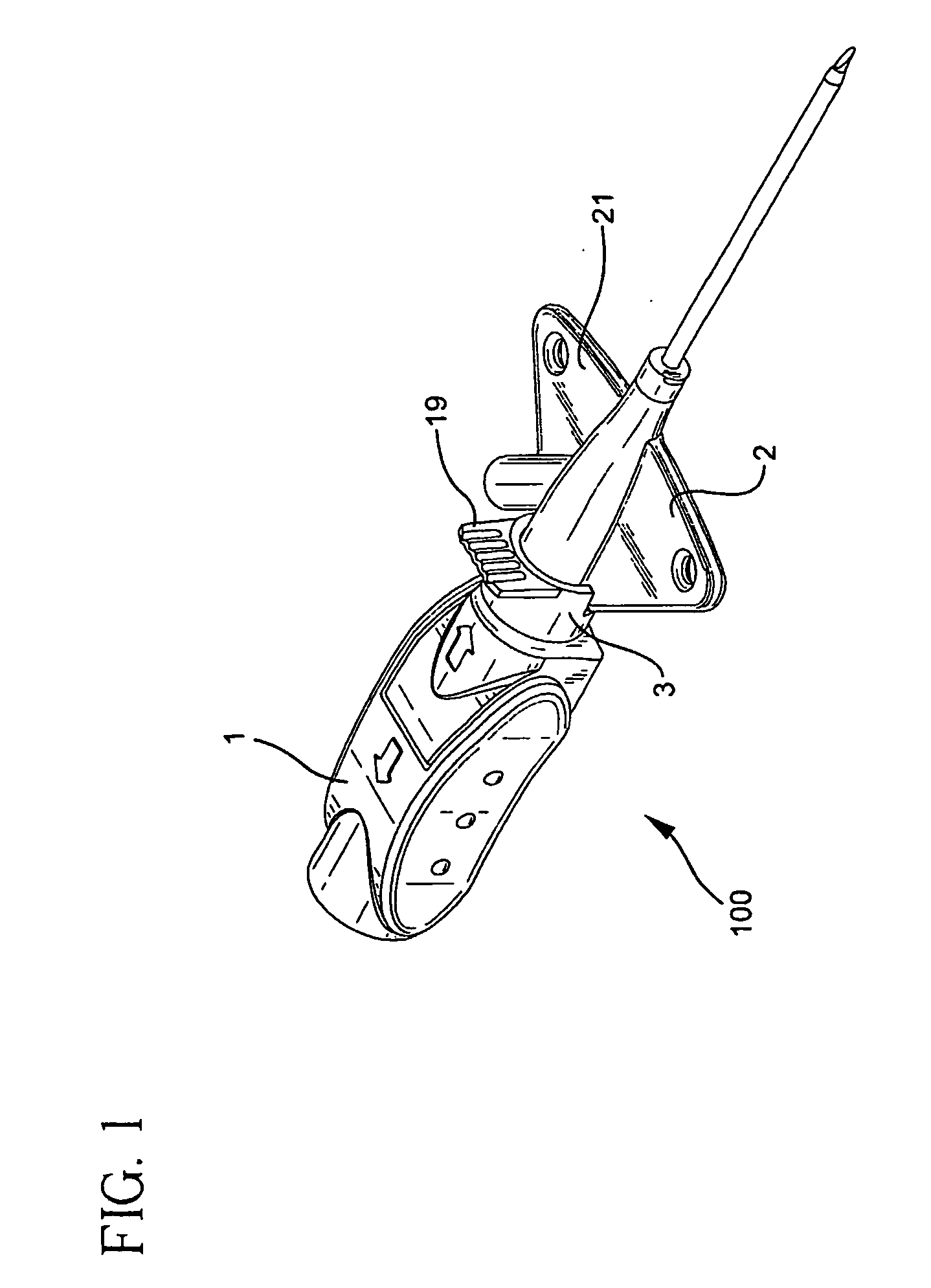 IV catheter and needle assembly and method