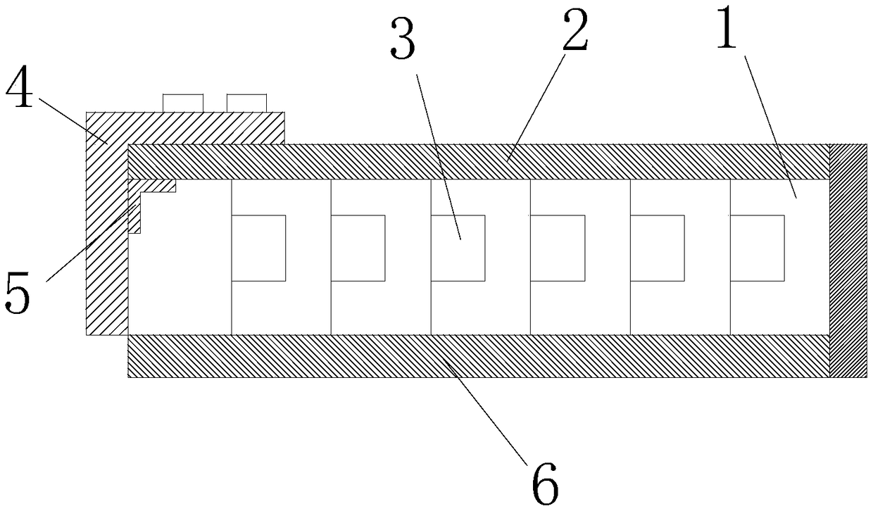 Water pressure detonating method for angle steel structure power transmission tower