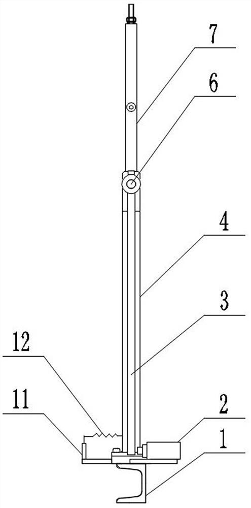 Anti-collision mechanism for medium-frequency induction heater of thickening production line