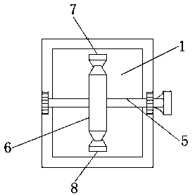 Fixing device for processing of housing of micro energy-saving servo motor