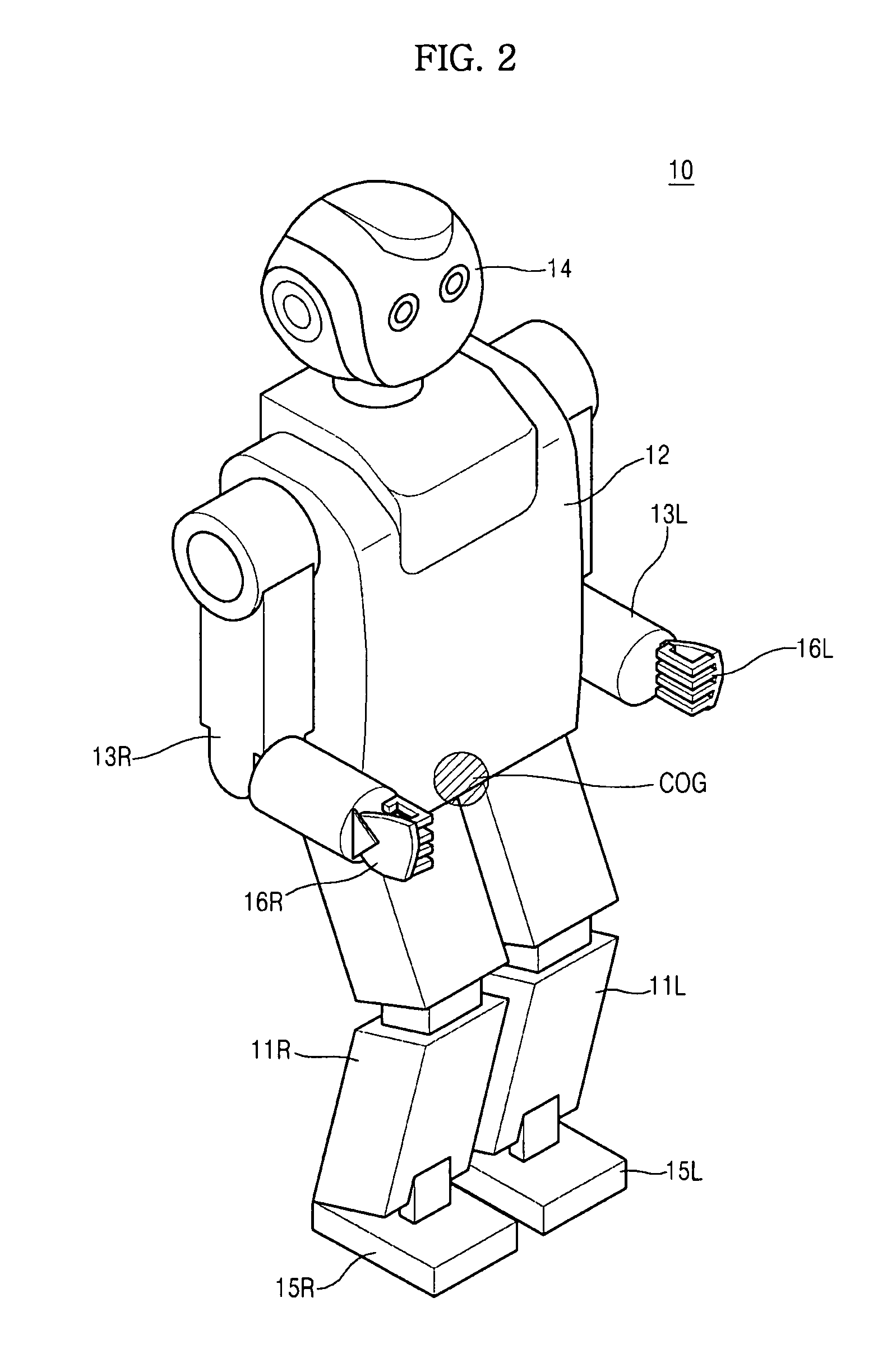 Robot and method of controlling the same