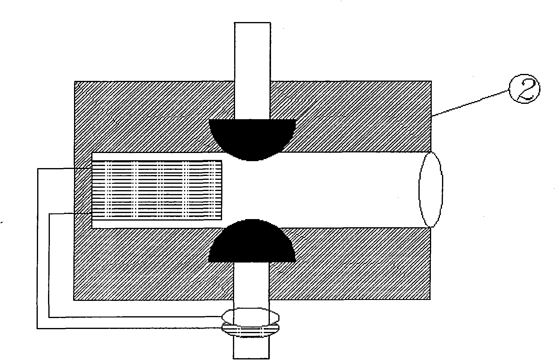 Lightning protection device with combination of multigap driven arc extinguishing and driving arc extinguishing by multipoint strong airflow