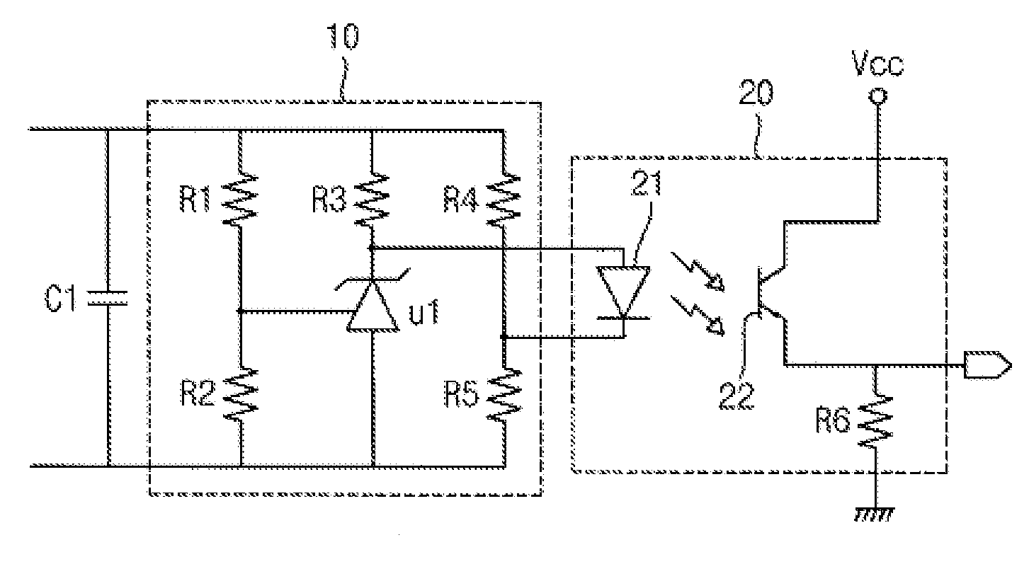 Voltage monitoring method and circuit for electrical energy storage device