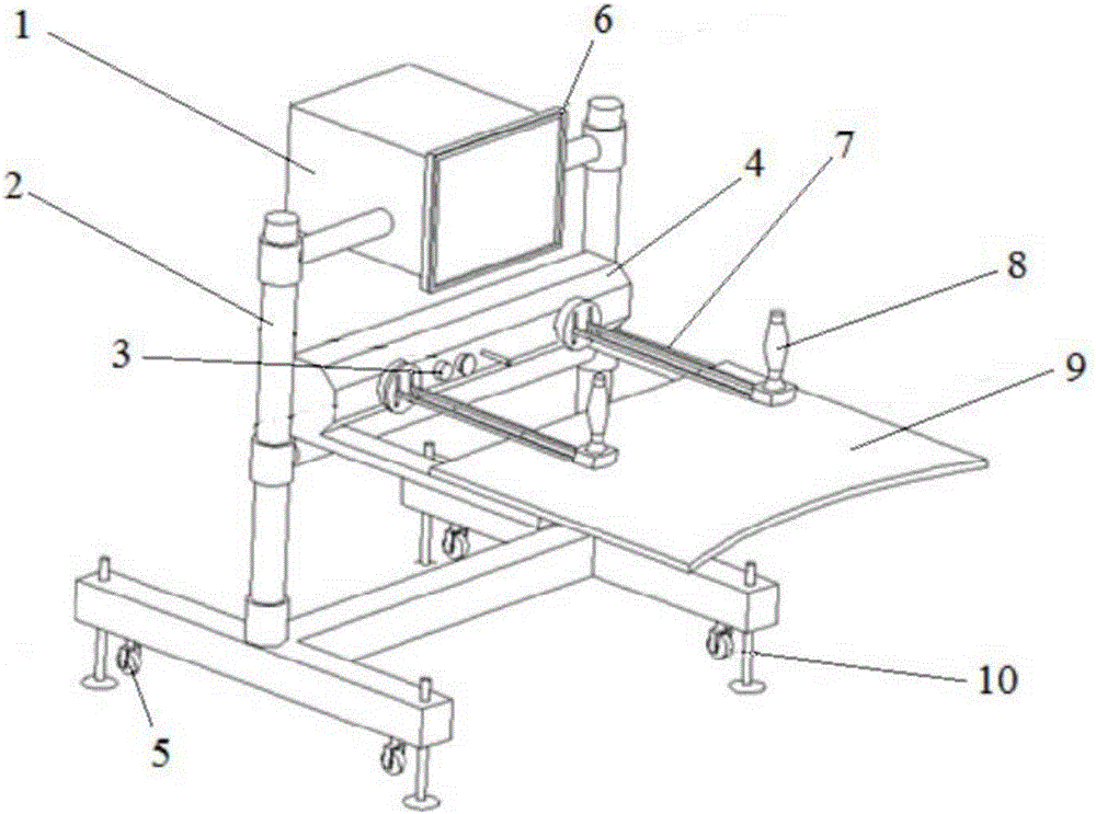 Device for autonomous rehabilitation training of upper limb unilateral hemiplegia patient and control method