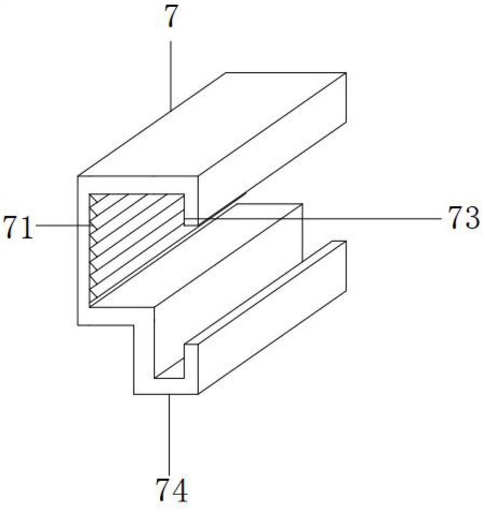 Dry hanging design structure of assembly type aluminum plate curtain wall and mounting method thereof