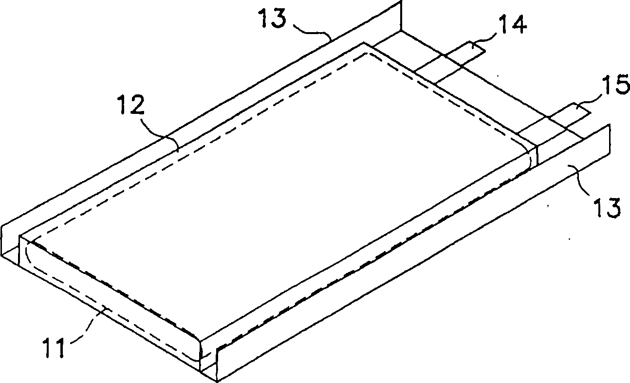 Method for preparing non-water electrolyte battery