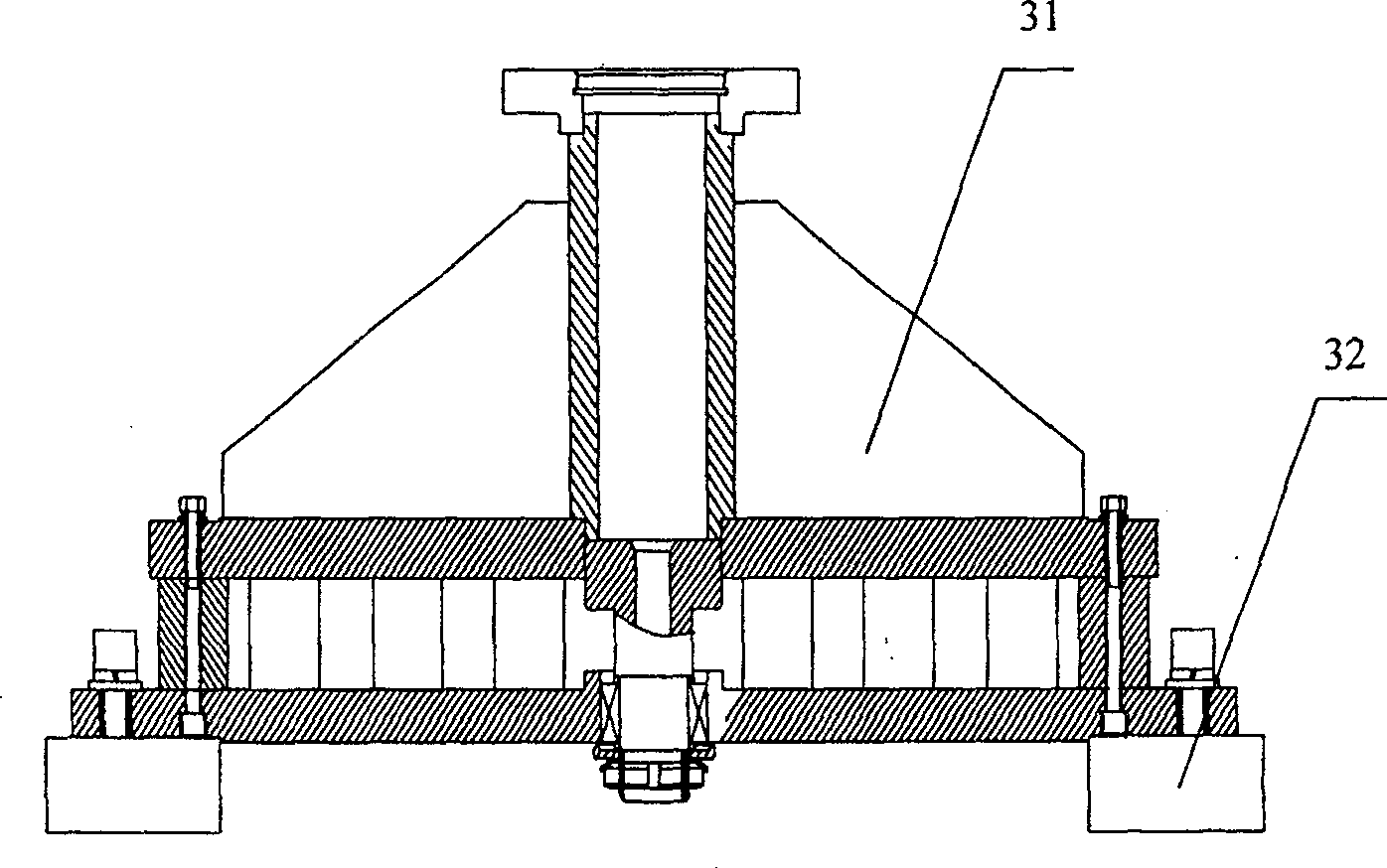 Method and apparatus for processing surface of ceramic polished brick