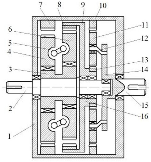 A planetary gear transmission with large transmission ratio and small tooth difference