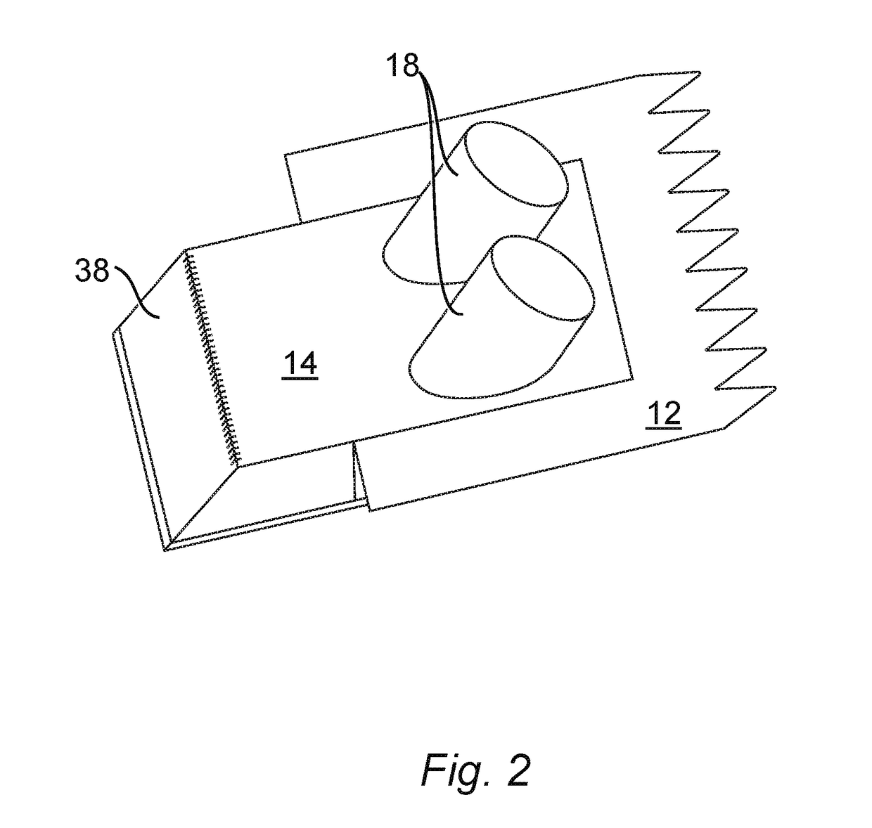 Vent for exhaust system