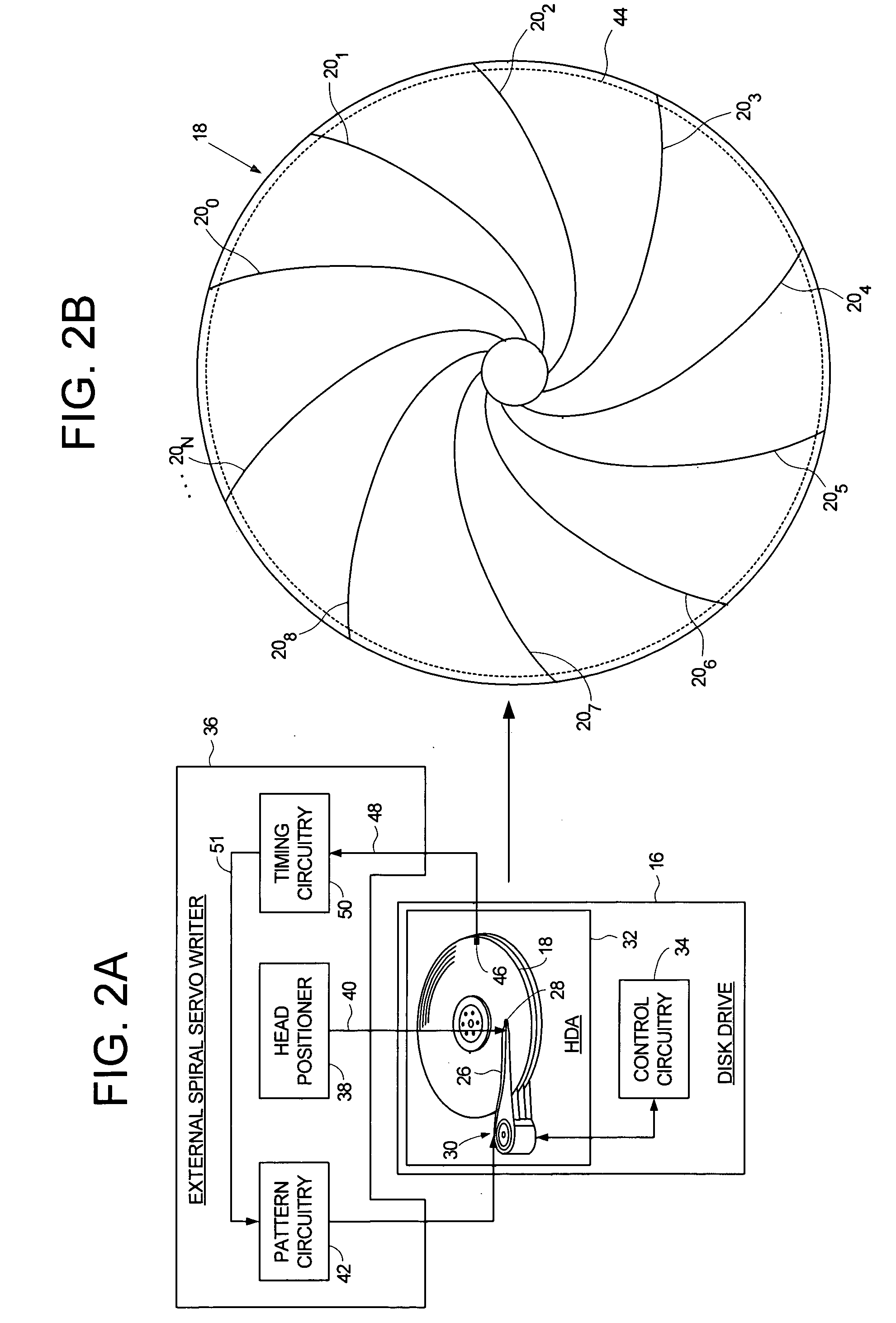 Servo writing a disk drive from spiral tracks by shifting a demodulation window an integer number of sync mark intervals