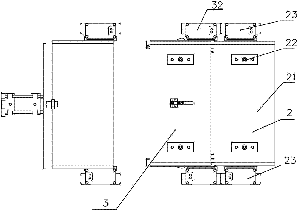 Auxiliary mounting device for automatic automobile instrument producing line