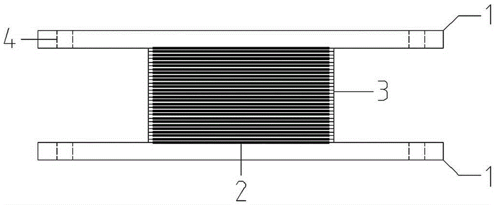 Method for assembling laminated steel-lead support adopting lead plates formed by in-situ pouring and cooling
