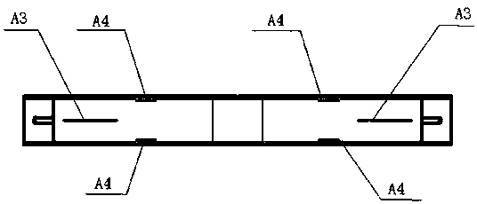 A horizontal storage tank movable quick installation support