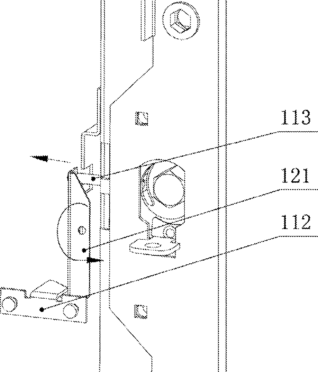 Mechanical Interlock Device Among Cable Door, Rear Door And Earthing Switch